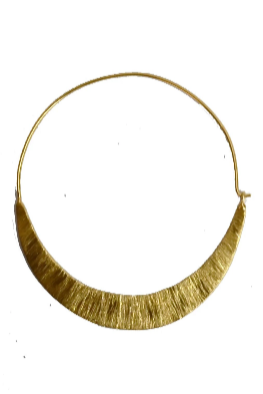 Euro Gold Palm Tree Necklace | Melanie Woods