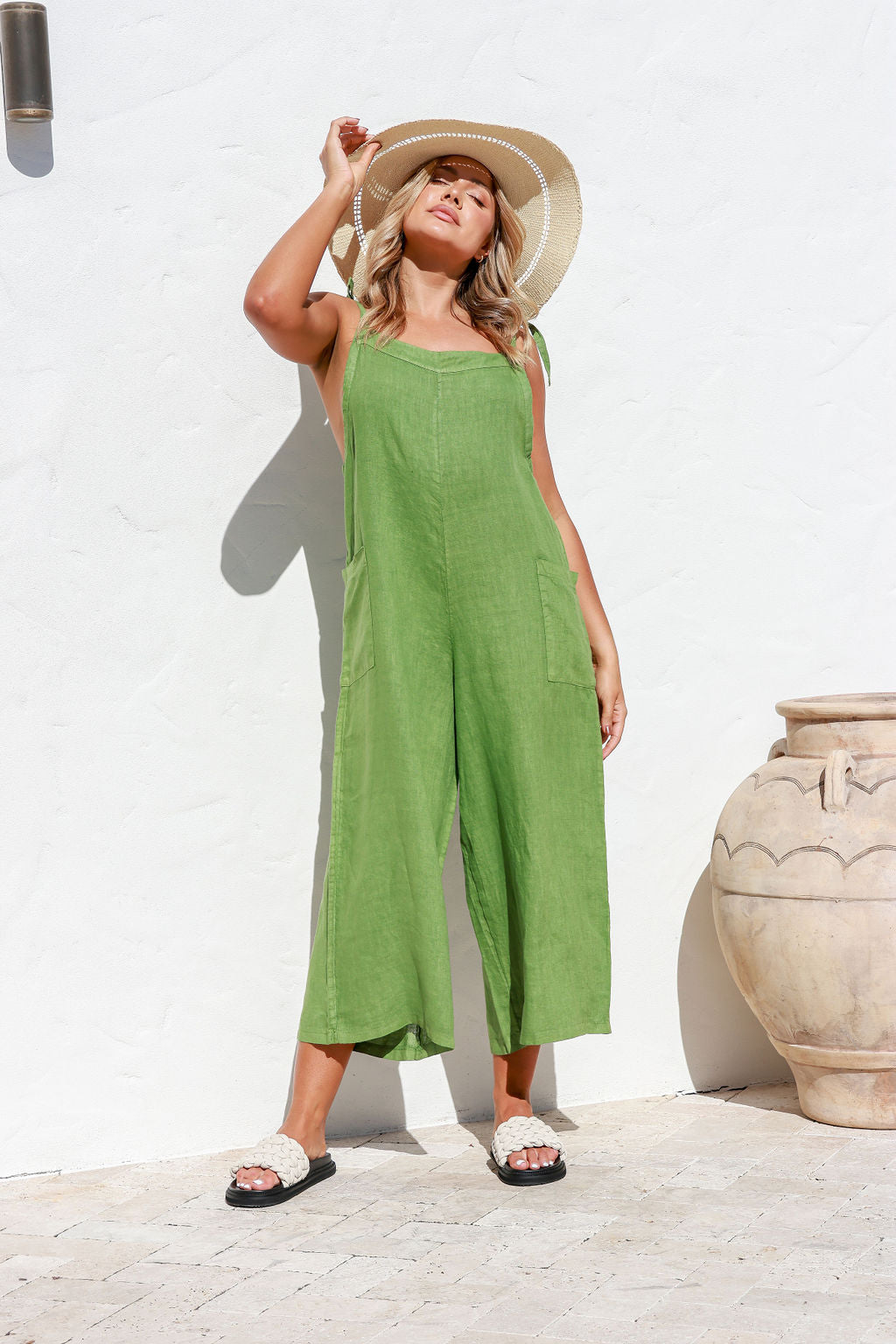 FREE ANGEL | GELSA OVERALLS GRASS
