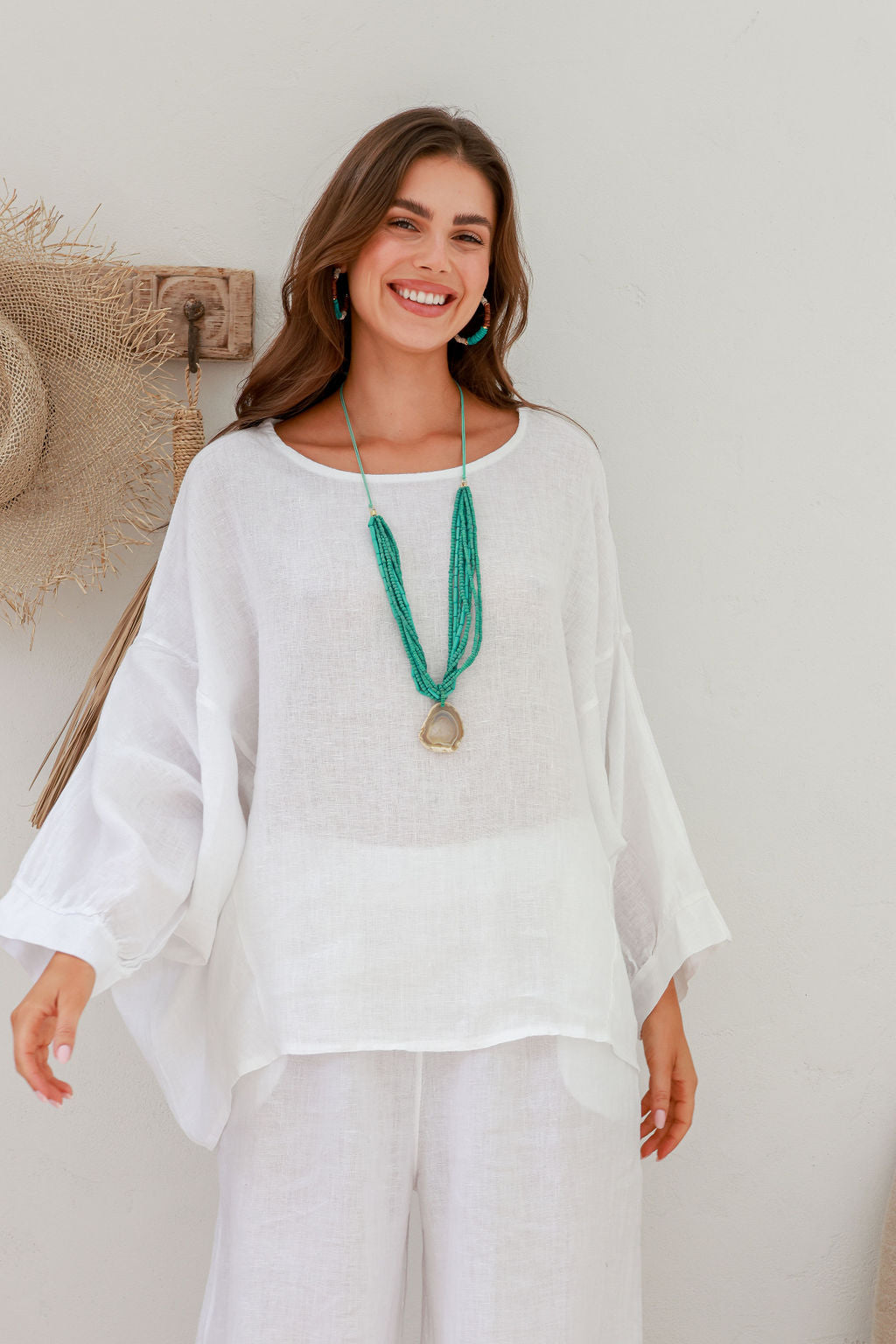 THE ITALIAN CARTEL | CIPRIA TOP - WHITE