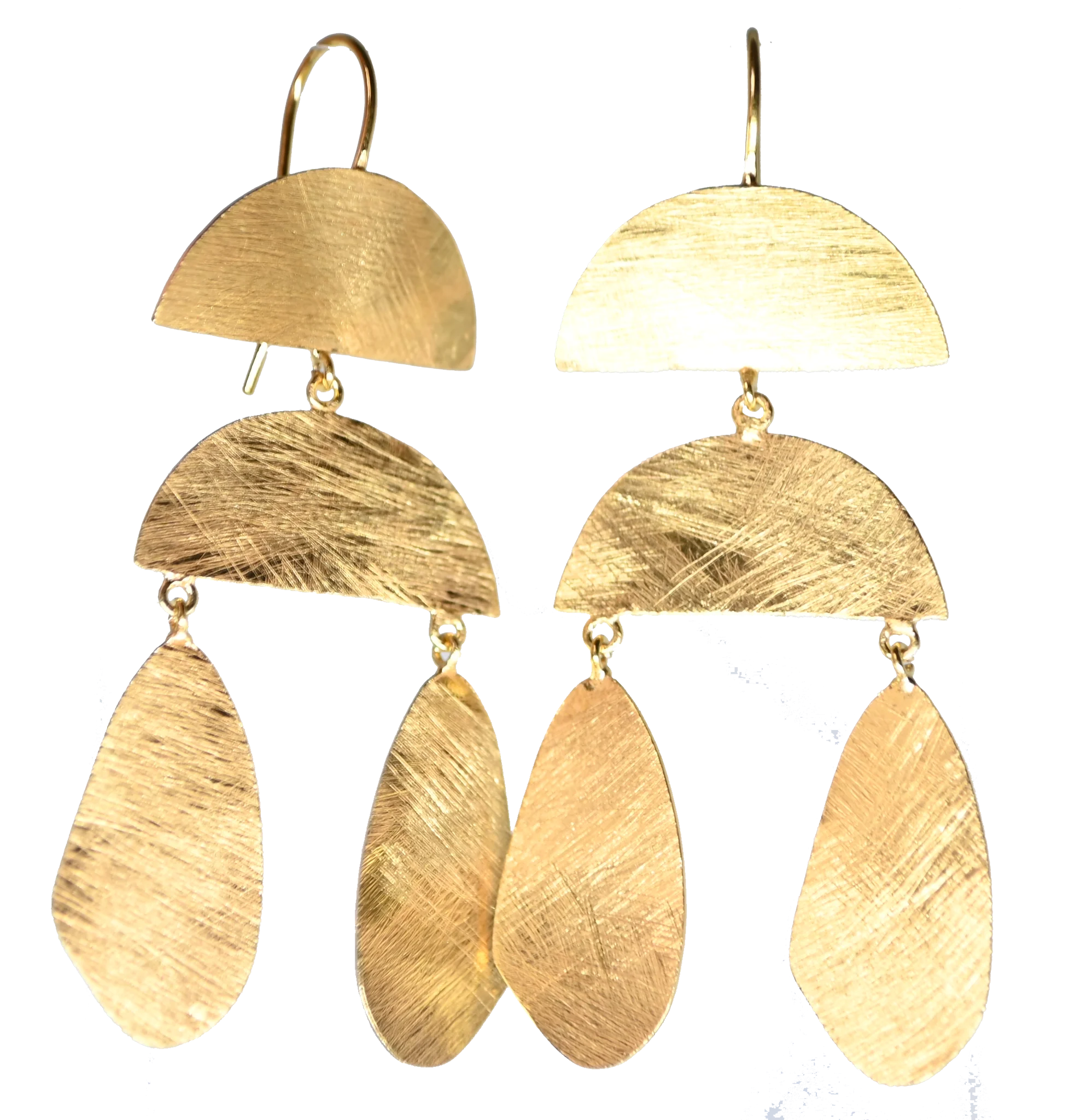 Euro Gold Funday Earrings | Melanie Woods