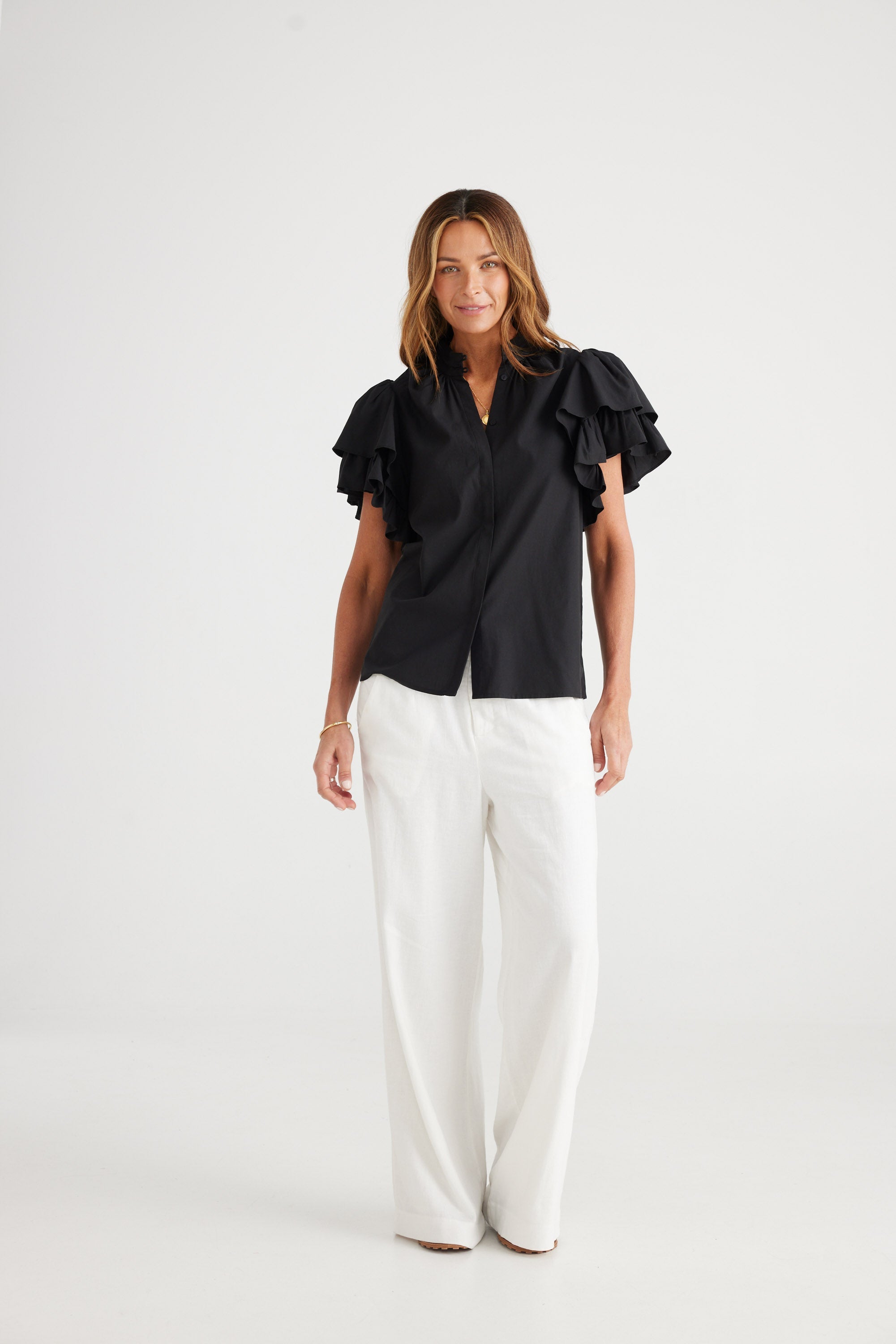 Brave + True - Nini Top | Black