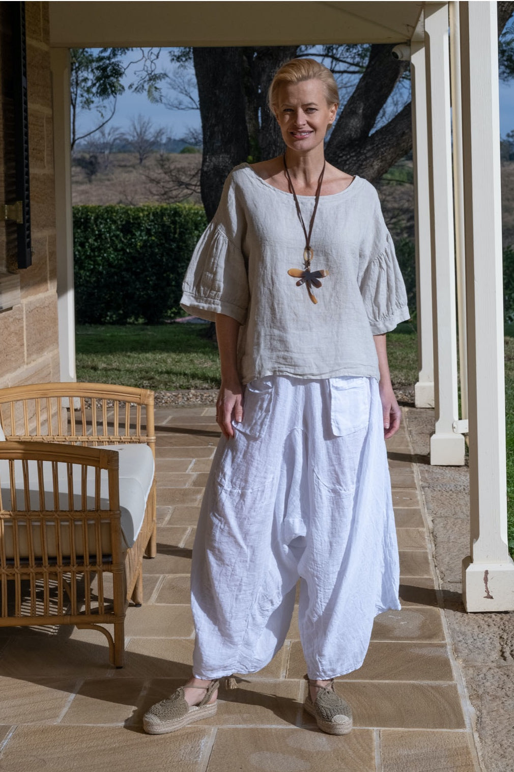 ITALIAN CARTEL | POMPEI PANTS - WHITE