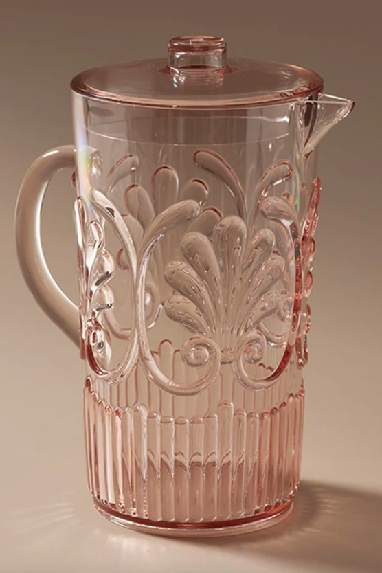 FLEMINGTON ACRYLIC JUG | PALE PINK