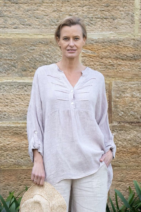ITALIAN CARTEL | KRISTA TOP BLUSH