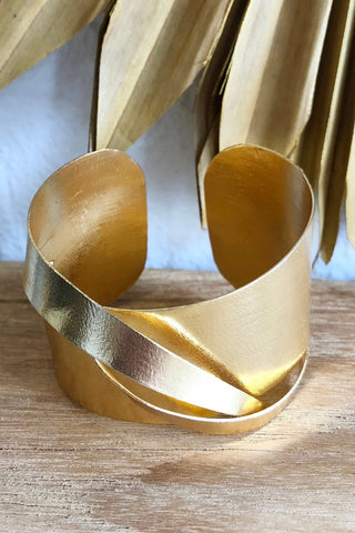 Fedor Double Stone Cuff Bracelet