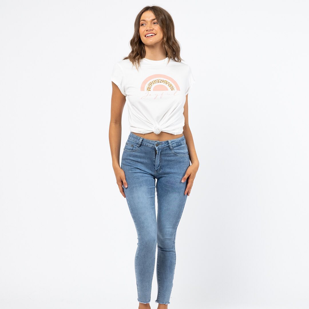 Paper Heart Vintage Skinny Jeans - Dark Wash