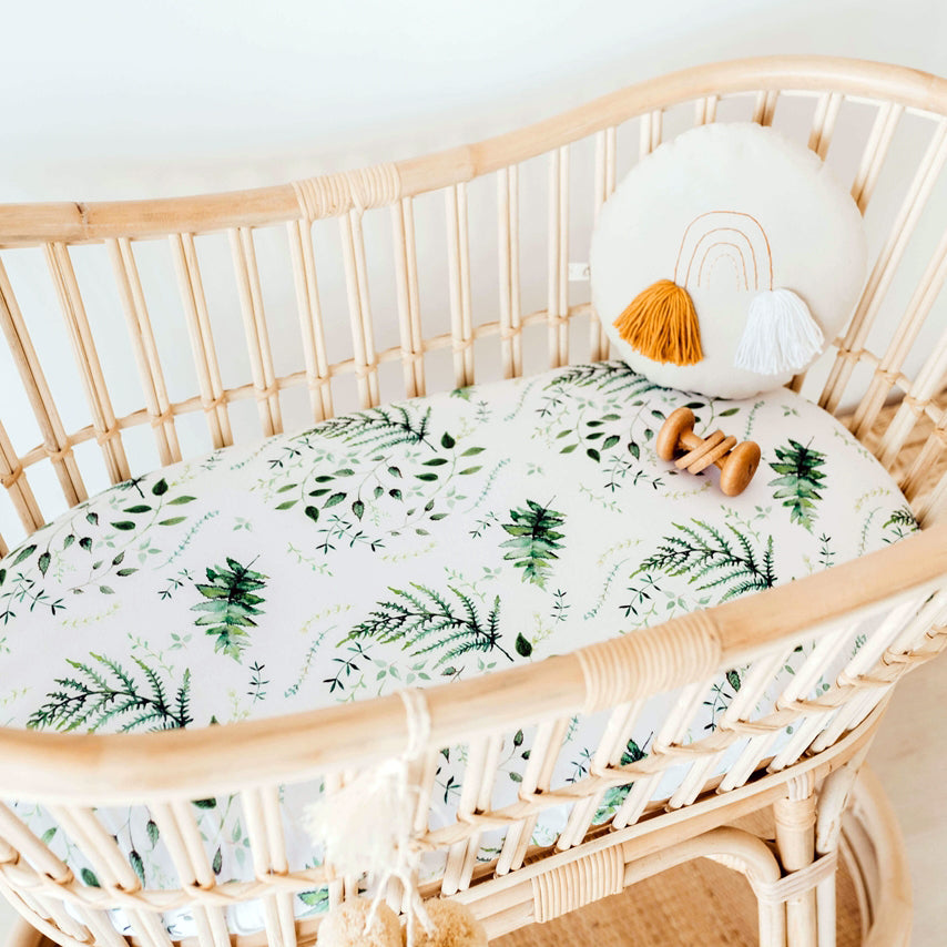 SNUGGLE HUNNY ENCHANTED FITTED BASSINET SHEET & CHANGE PAD COVER