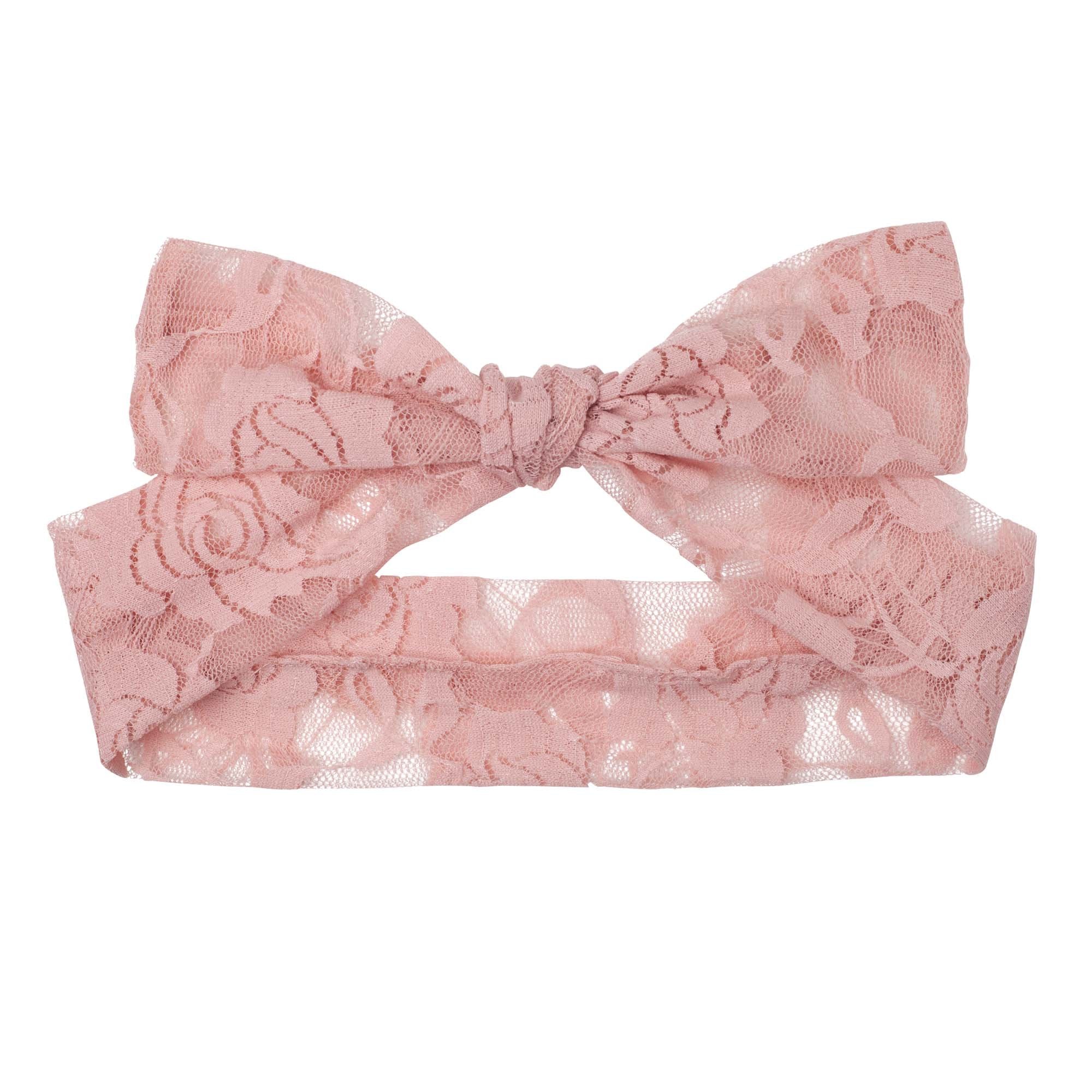 Designer Kidz Candi lace headband - Truffle