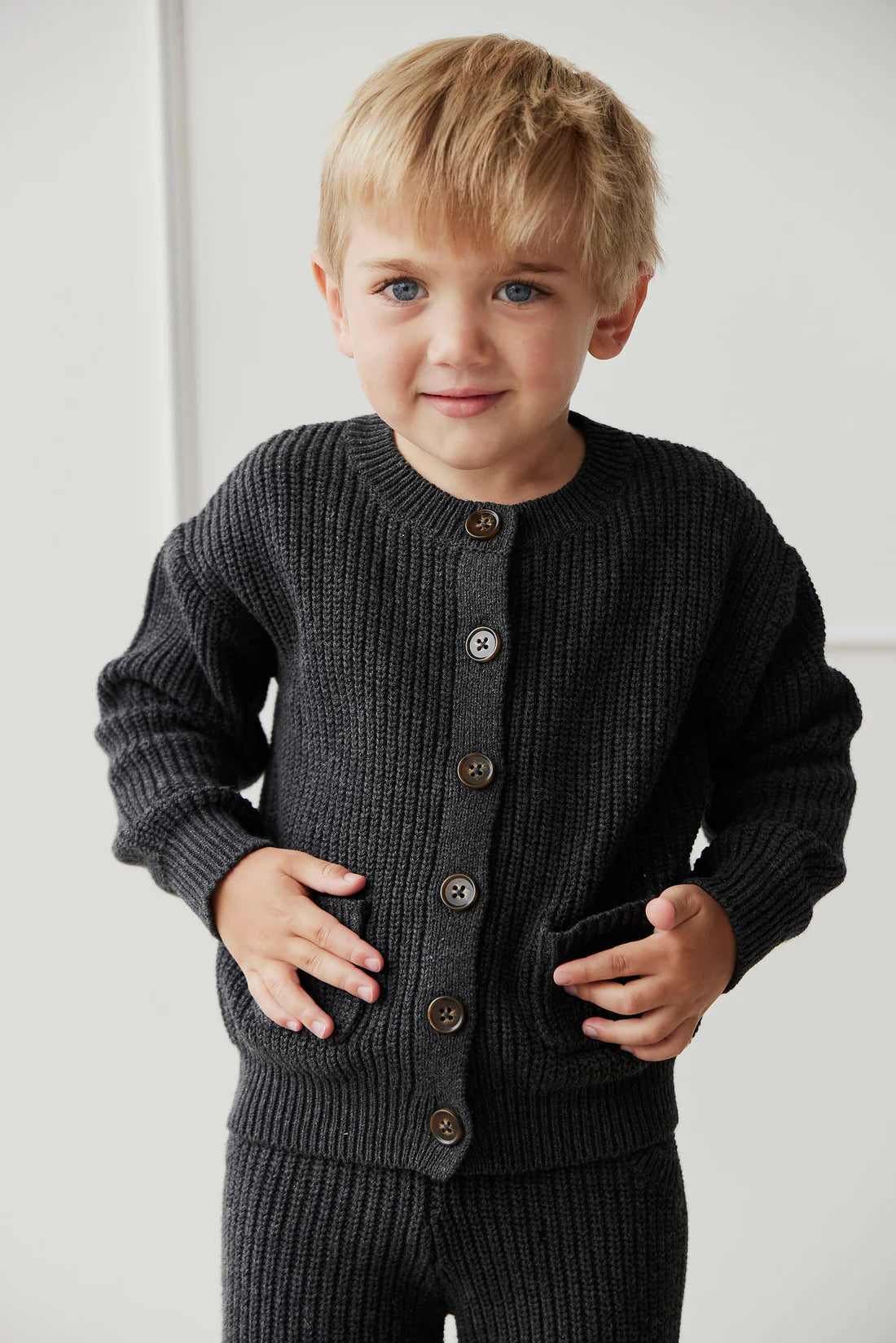 JAMIE KAY | Maverick Cardigan - Onyx Marle