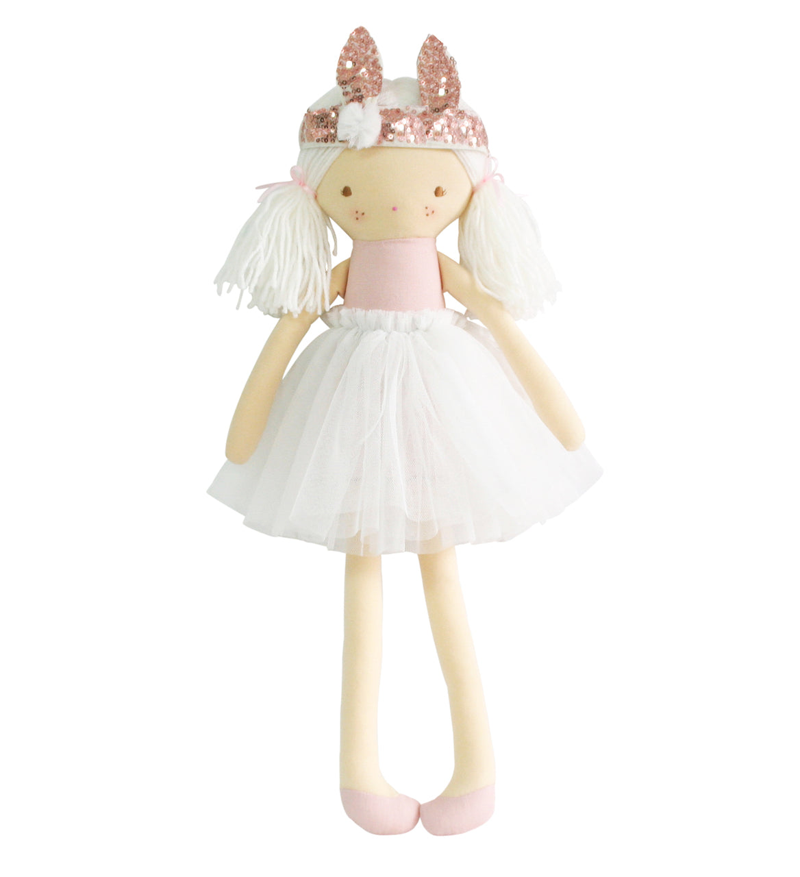 ALIMROSE SIENNA DOLL PALE PINK 50CM