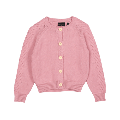 PINK KNIT CARDIGAN | ROCK YOUR KID