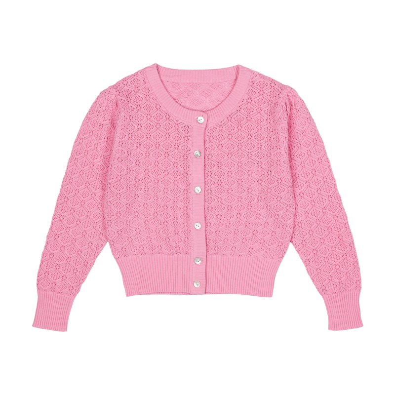 ROCK YOUR KID | DARCY PINK CARDIGAN