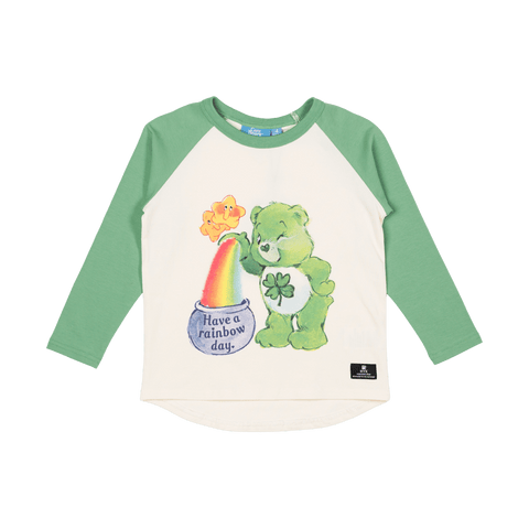 ROCK YOUR KID FRIENDSHIP AND RAINBOWS LS WAISTED DRESS