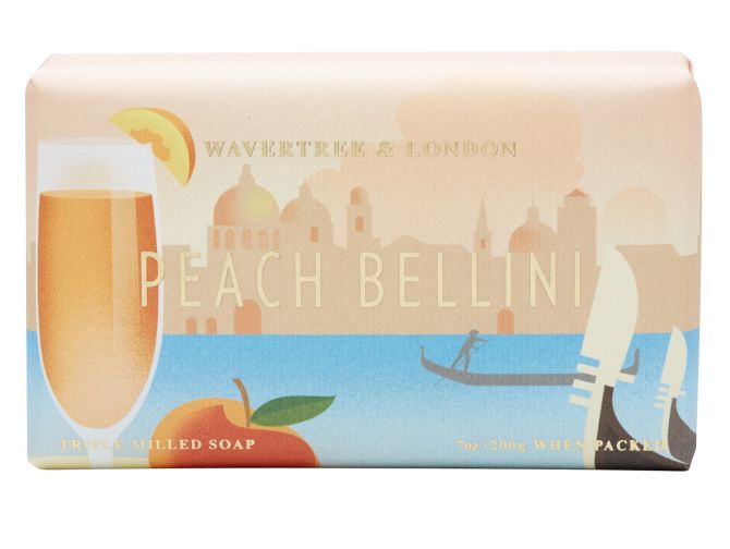 PEACH BELLINI SOAP