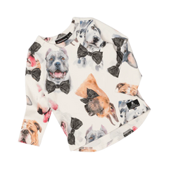 ROCK YOUR BABY | BLACK TIE PUPS T-SHIRT