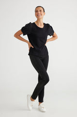 Brave + True Abigail Tee | Black