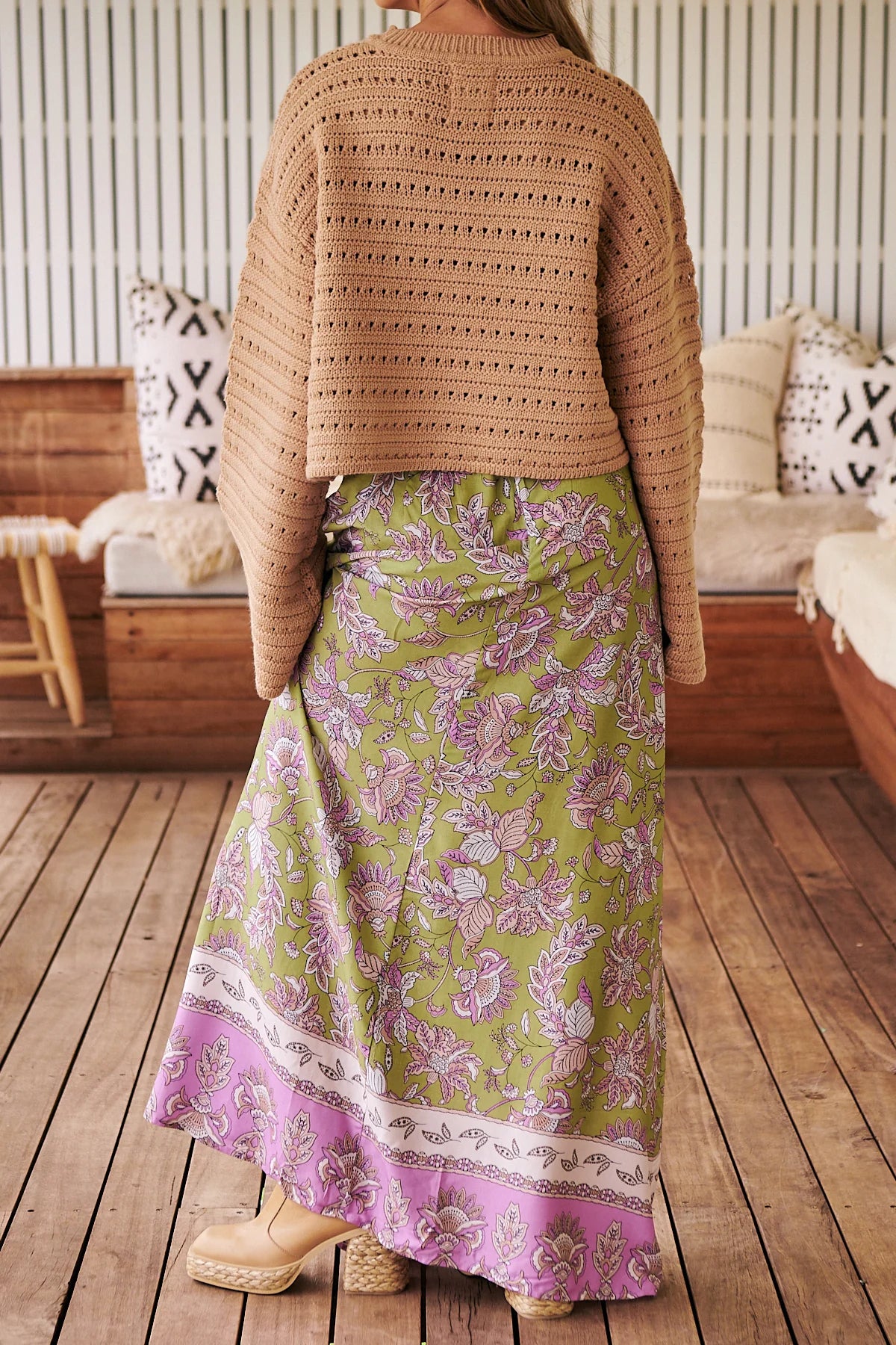 Jaase Reeva Maxi Skirt | Kaffir Print