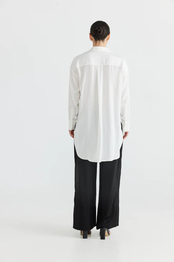 Brave + True Langford Shirt | White