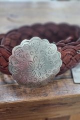 HOLIDAY Clover Leaf Belt - Tan