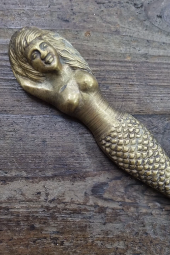 gold mermaid bottle opener