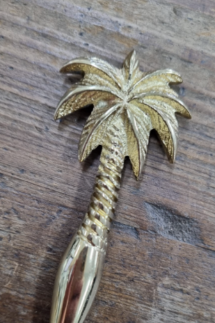gold palm spoon