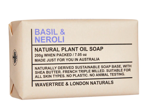 BASIL AND NEROLI NATUAL SOAP