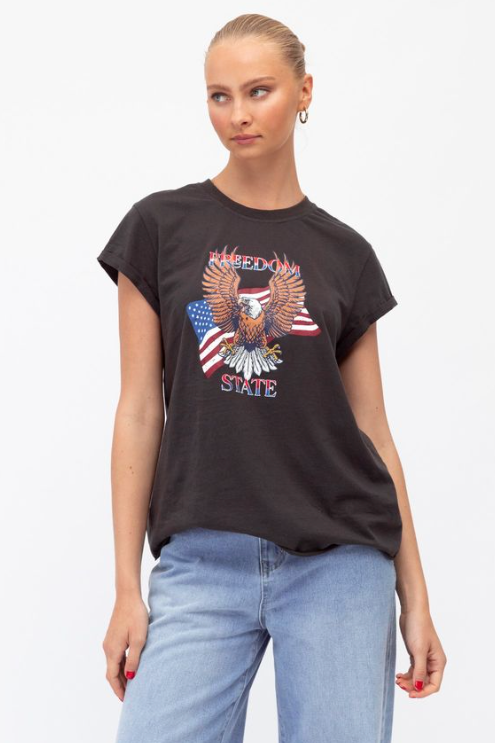 FREEDOM STATE - GRAPHIC TEE | PAPERHEART