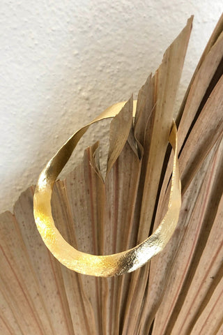 Euro Gold Arch Earrings | Melanie Woods