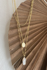 Soraya Layered Necklace - Gold