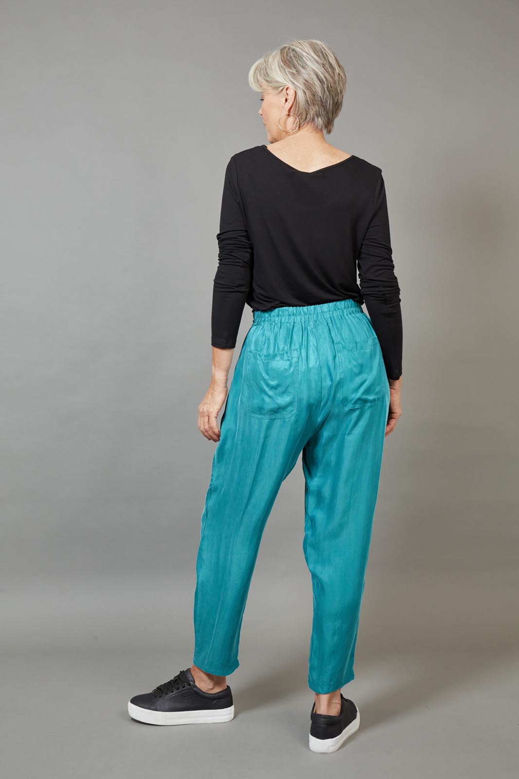 EB & IVE VIENETTA RELAXED PANT - TEAL