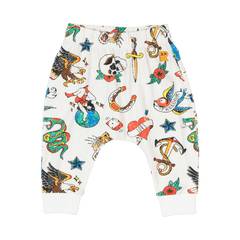 RETRO TATS BABT TRACK PANTS | ROCK YOUR BABY