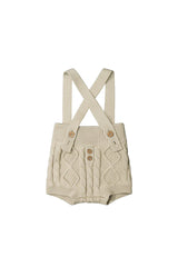 JAMIE KAY | Hudson Suspender Short - Sandy Brown