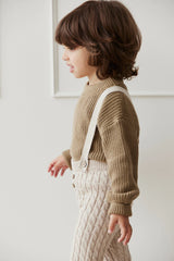 JAMIE KAY | Finn Suspender Pant - Cove Marle