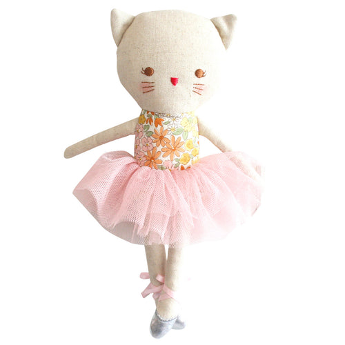 Alimrose | Odette Kitty Ballerina 25cm Sweet Marigold