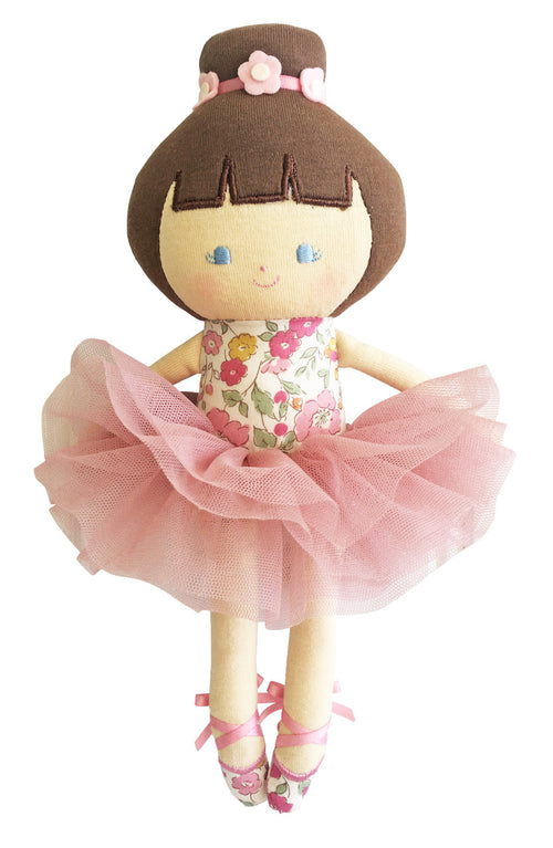 Alimrose | Baby Ballerina Doll 25cm - Rose Garden