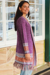 Wanderlust - Violet Muse Cardigan