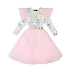 ROCK YOUR KID | FAIRY TALES LONG SLEEVE FLOUNCE DRESS