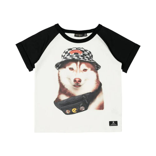 ROCK YOUR KID | ROCK N ROLL DOG BOXY FIT T-SHIRT